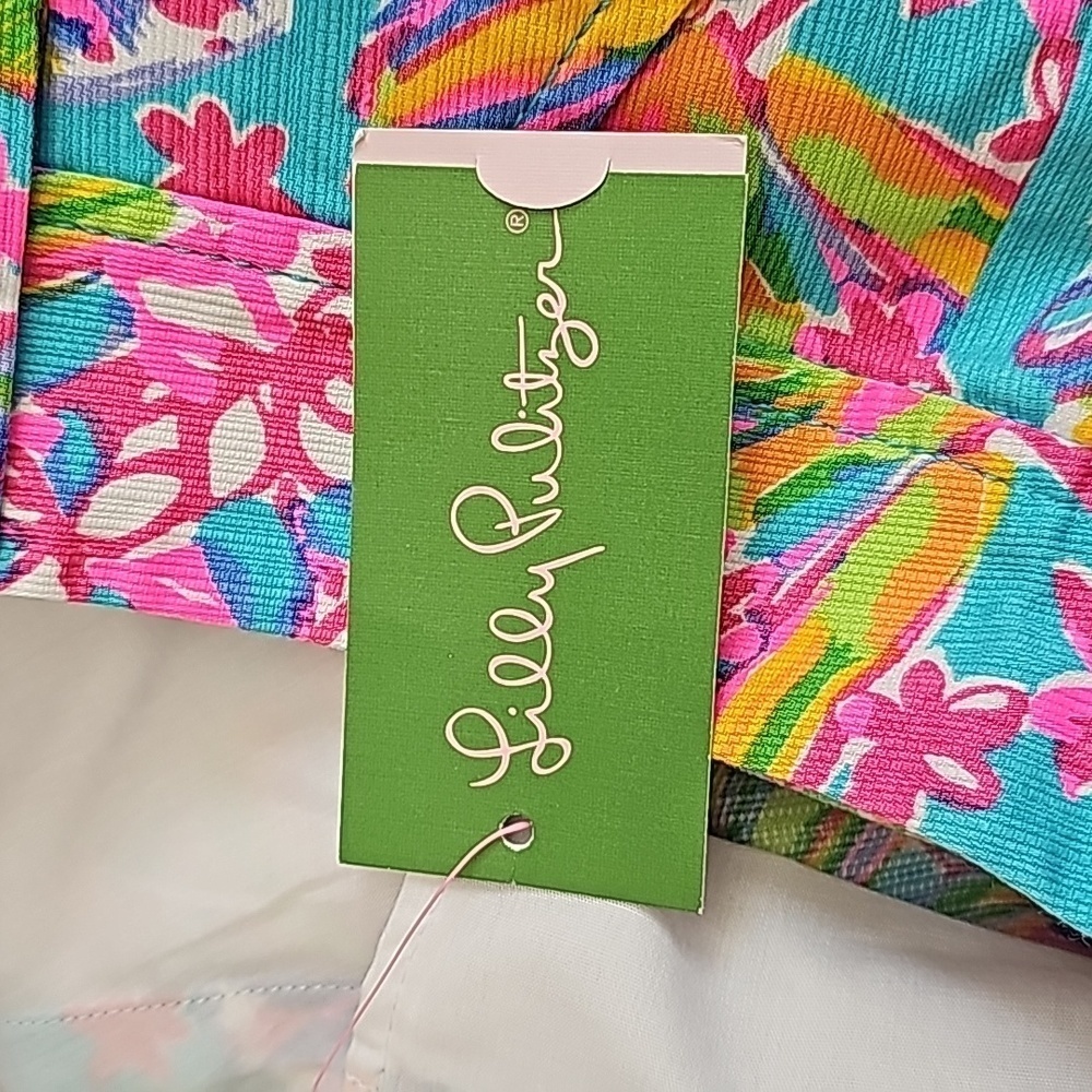 Lilly Pulitzer NWT The Callahan Shorts in Summer Haze Print - Picture 5 of 9